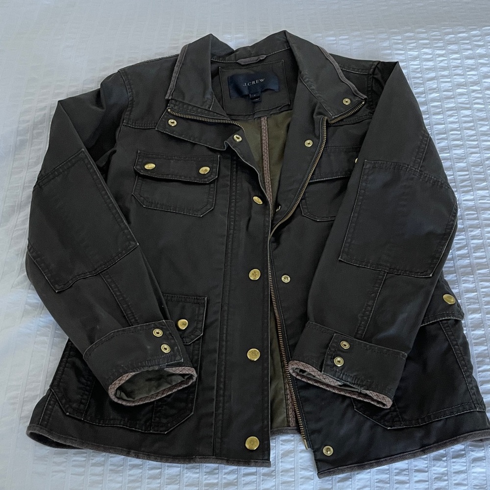 J Crew Waxed Jacket